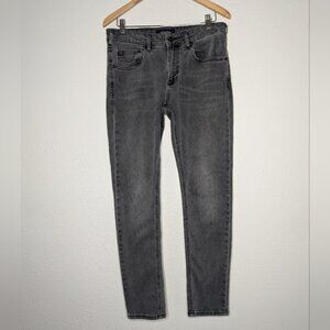 Scotch & Soda Mens Tab Button Skim Ans Blauw Favourite Slim Jeans 32x32